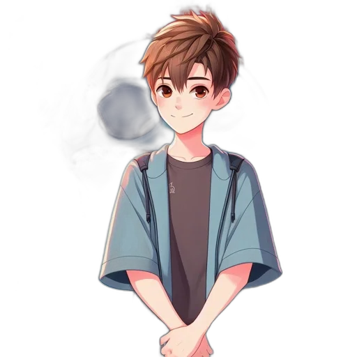 staff, anime, cartoon, watercolor transparent PNG cut-out
