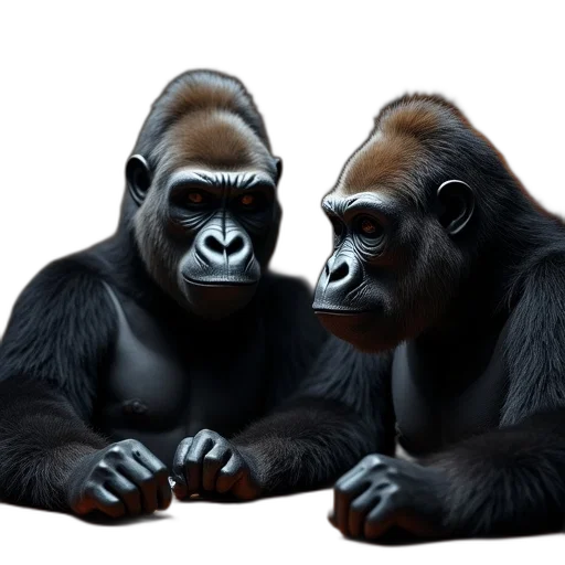animal, concept art, photorealistic, 3d render transparent PNG cut-out