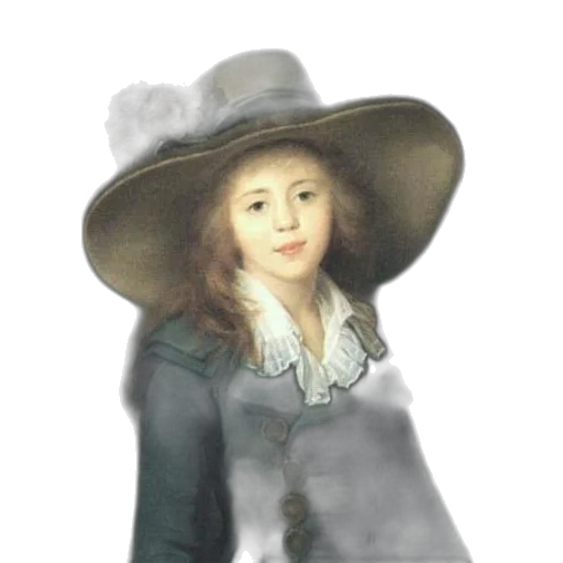 hat, face, staff, dress transparent PNG cut-out