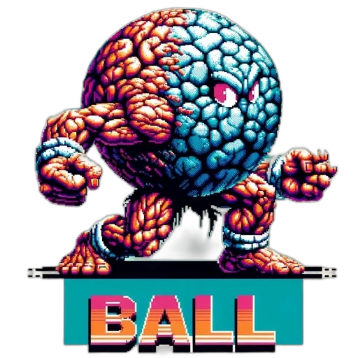 pixel art, concept art, vaporwave, 3d render transparent PNG cut-out