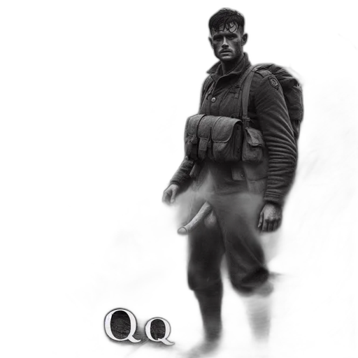 jacket, creature, weapon, staff transparent PNG cut-out