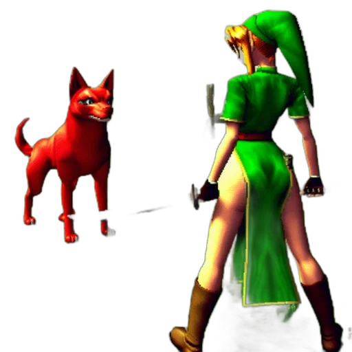 staff, animal, weapon, dress transparent PNG cut-out