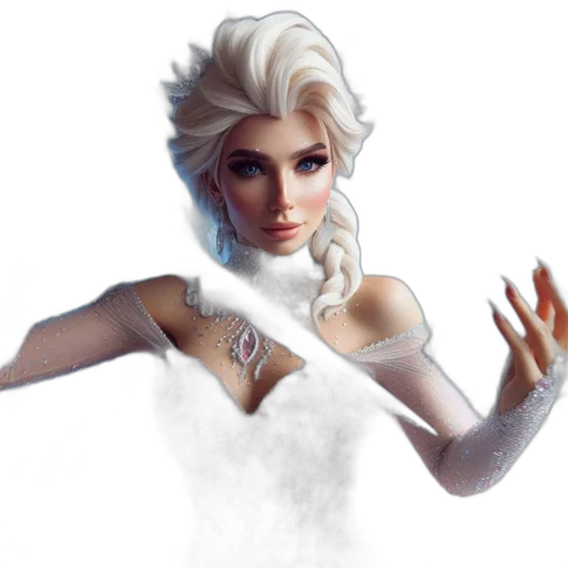 staff, face, jewelry, dress transparent PNG cut-out