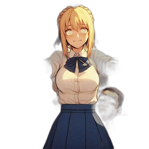 dress, staff, jacket, robot transparent PNG cut-out
