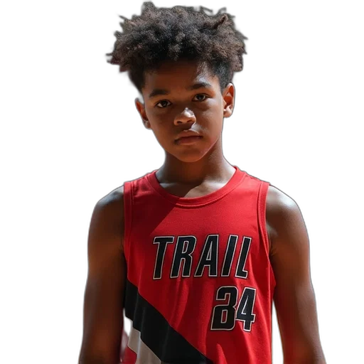 trail, blazers, youth, athletics transparent PNG cut-out
