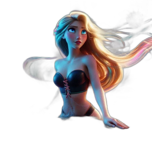 concept art, fantasy art, 3d render, comic book art transparent PNG cut-out