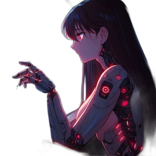 robot, dress, weapon, jewelry transparent PNG cut-out