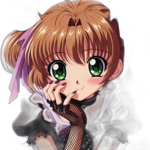 staff, dress, anime, pixel art transparent PNG cut-out