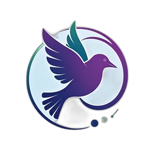 pastel, blue, colorful, stylized transparent PNG cut-out