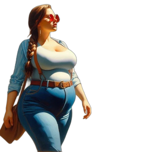 dress, concept art, comic book art, 3d render transparent PNG cut-out