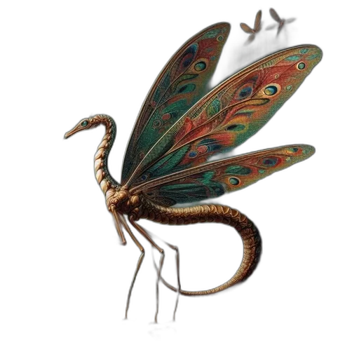 dragon, creature, animal, jewelry transparent PNG cut-out