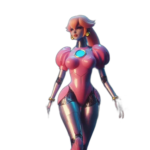 robot, weapon, dress, face transparent PNG cut-out