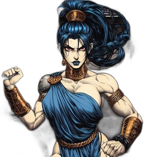 comic book art, fantasy art, concept art, anime transparent PNG cut-out