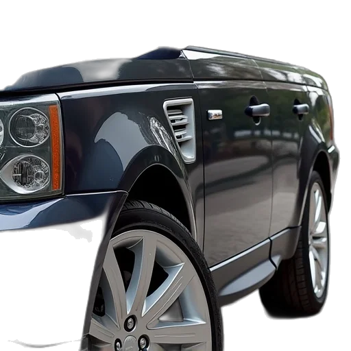 car, 3d render, photorealistic, concept art transparent PNG cut-out