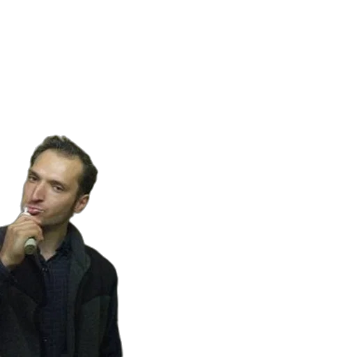 staff, jacket, face, umbrella transparent PNG cut-out
