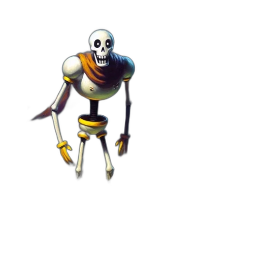 robot, staff, creature, weapon transparent PNG cut-out