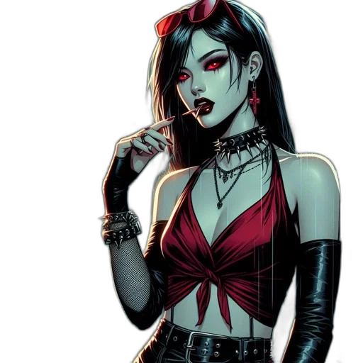 jewelry, comic book art, concept art, cartoon transparent PNG cut-out