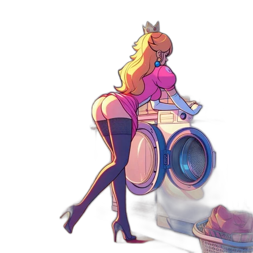 dress, weapon, robot, crown transparent PNG cut-out