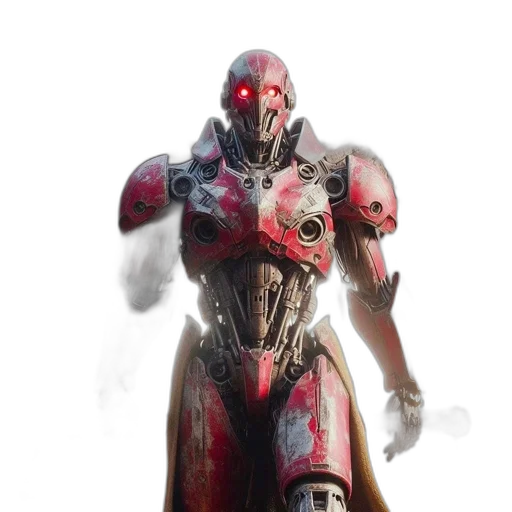 robot, weapon, creature, mask transparent PNG cut-out