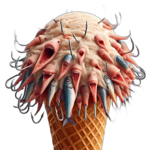 food, creature, umbrella, mask transparent PNG cut-out