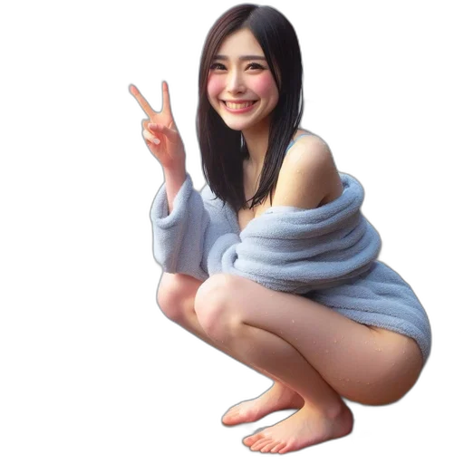 dress, creature, face, animal transparent PNG cut-out