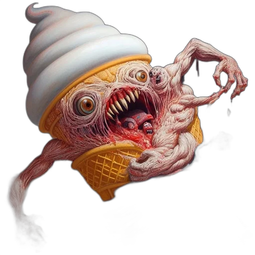 creature, food, hat, mask transparent PNG cut-out