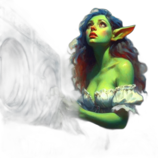 fantasy art, concept art, pixel art, photorealistic transparent PNG cut-out
