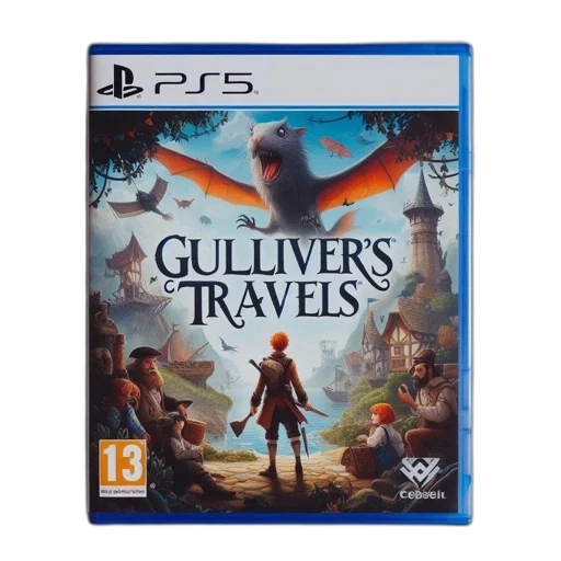 concept art, gulliver, travels, playstation transparent PNG cut-out
