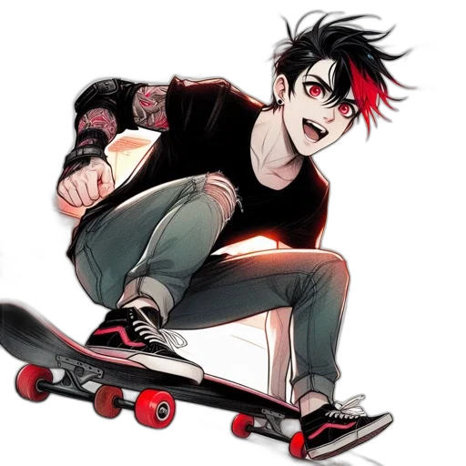anime, cartoon, concept art, comic book art transparent PNG cut-out