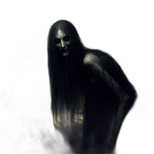creature, mask, face, hair transparent PNG cut-out