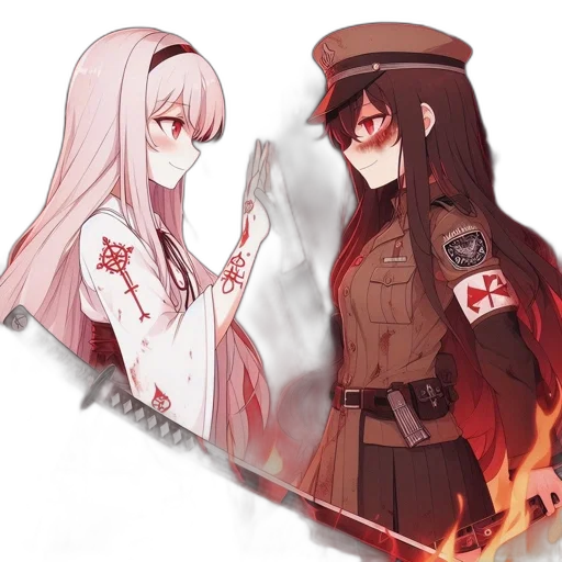 weapon, staff, jacket, sword transparent PNG cut-out