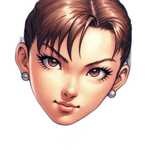 face, jewelry, crown, hair transparent PNG cut-out