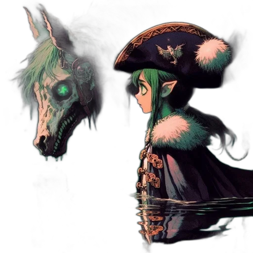 mask, hat, creature, dragon transparent PNG cut-out