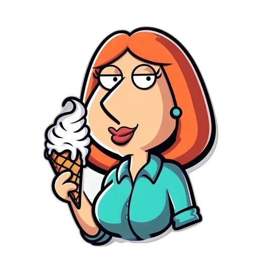staff, cartoon, comic book art, animated transparent PNG cut-out