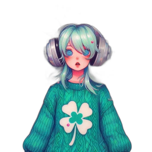 jacket, mask, robot, flower transparent PNG cut-out
