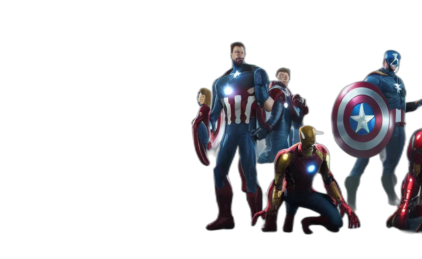 concept art, comic book art, 3d render, marvel transparent PNG cut-out