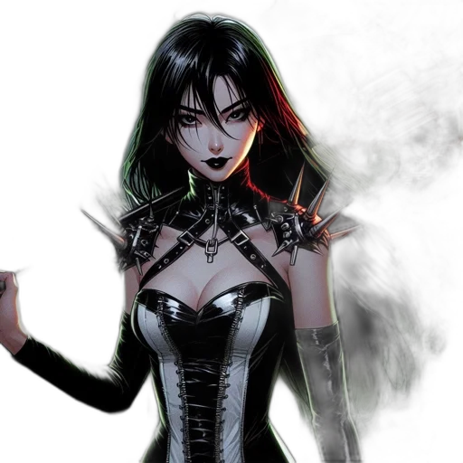 comic book art, concept art, fantasy art, 3d render transparent PNG cut-out