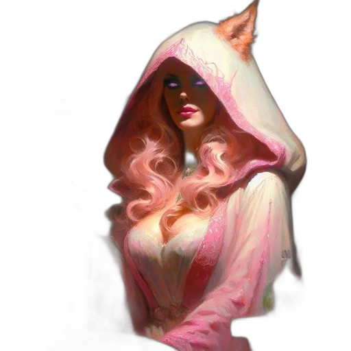 dress, jacket, creature, mask transparent PNG cut-out