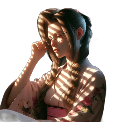 face, dress, jewelry, concept art transparent PNG cut-out