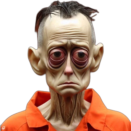 mask, face, staff, creature transparent PNG cut-out