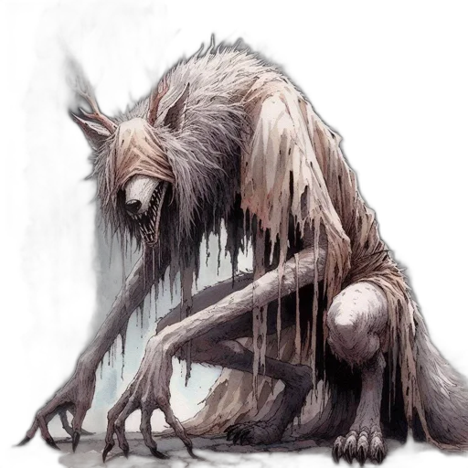 creature, animal, staff, mask transparent PNG cut-out