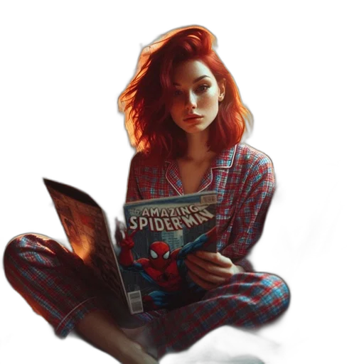 comic book art, concept art, pixel art, fantasy art transparent PNG cut-out