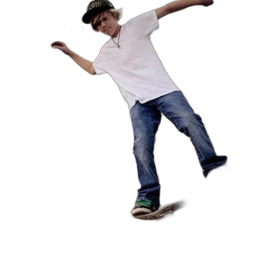 hat, staff, shoes, creature transparent PNG cut-out