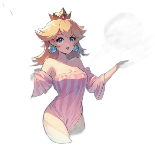 crown, dress, staff, weapon transparent PNG cut-out