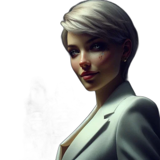 face, staff, concept art, photorealistic transparent PNG cut-out