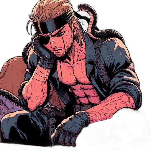 jacket, comic book art, cyberpunk, concept art transparent PNG cut-out