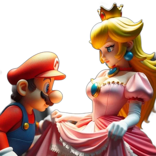 crown, dress, concept art, 3d render transparent PNG cut-out
