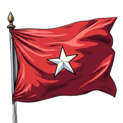 staff, crown, pixel art, 3d render transparent PNG cut-out