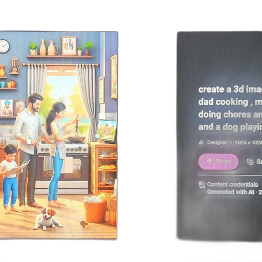 3d render, concept art, family, five transparent PNG cut-out