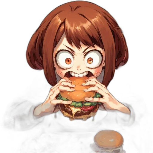 food, creature, face, animal transparent PNG cut-out